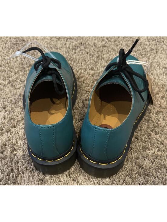 Dr. Martens 31009 Smooth Leather Teal Oxford Shoes 8W/ 7M New No Box main image 6